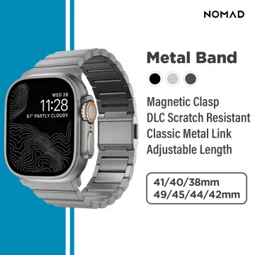50％ Off  Luxury Titanium Band For Apple Watch Ultra 49mm 45 41