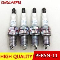 4PCS Car Platinum Spark Plug PFR5N-11 PFR5N11 5838 For Hyundai Santa Fe Tiburon XG350 Kia Sportage