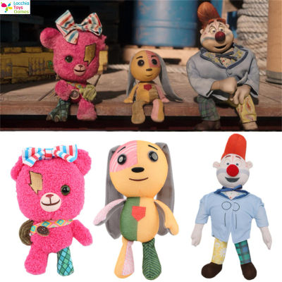 Ltie ตุ๊กตาผ้าการ์ตูนของเล่นอนิเมะตัวตลกกระต่าย,ของขวัญตุ๊กตาผ้ากำมะหยี่ยัดนุ่นสำหรับเด็ก【cod】