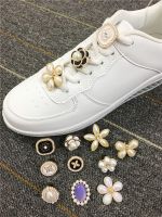 Luxury Rhinestone Jewelry Shoe Laces Charms Diy Sneakers Laces Buckle Decorations Shoes Accessories Metal Decor Shoelaces Clips