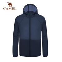 CAMEL เสื้อแจ็คเก็ตกันแดดป้องกันรังสียูวีสําหรับผู้ชาย