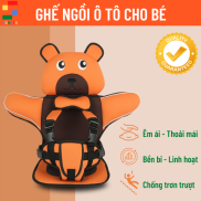 Ghế Ngồi Ô Tô Cho Bé, Ghế Ngồi Hình Gấu Cao Cấp, Sonets