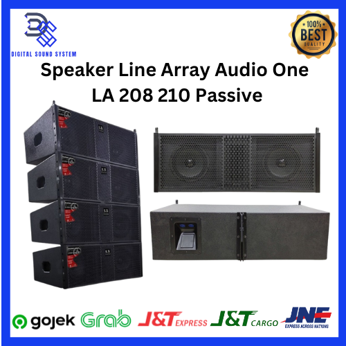 Speaker Line Array Audio One LA 208 210 Passive Speaker Lapangan