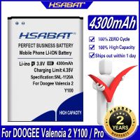 【In Stock】 hhctty HSABAT Valencia 2 Y100 / Y100 Pro 4300MAh โทรศัพท์มือถือใช้สำหรับ Valencia 2 Y100 / Y100 Pro