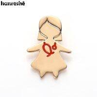 Hanreshe Cute Nurse Enamel Brooch Pins Cartoon Medical Lapel Backpack Scarf Badge Decoration Jewelry for Doctor Medicine Student