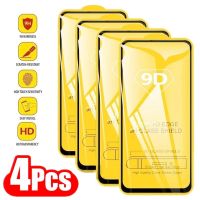 4Pcs 9D Tempered Glass for Samsung A13 A53 A52 A32 A12 A23 A51 A52S A72 A33 A21S Galaxy S20FE S22 S23 Plus S10E Screen Protector