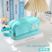 【CC】□●⊙  Kawaii Cases 2 Layer Capacity Pencils 1PC Sticker School Stationery Supplies