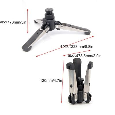 New 1/4 Screw Adapter Universal Three feet 3 Legs Monopod Base Stand Unipod Holder Support For Support DSLR Camera Balance