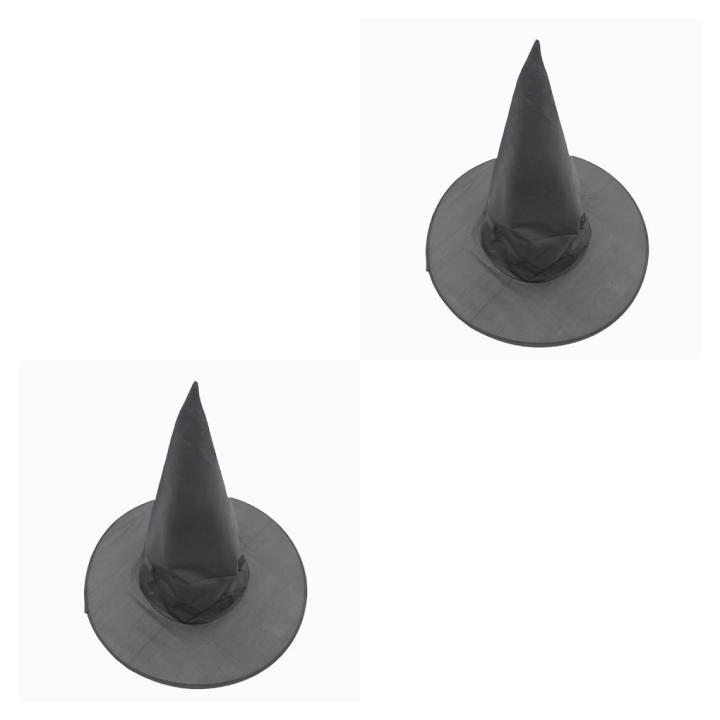 หมวกแก๊ปยอดแหลม1-2-3-5สำหรับทุกเพศอุปกรณ์หมวกพ่อมดแม่มดแต่งหน้าอุปกรณ์ตกแต่งฮาโลวีนประสิทธิภาพเด็ก