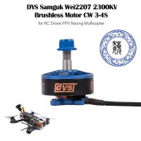 【SALE】 spechassgibrna19 มอเตอร์มอเตอร์ไม่มีแปรงซีรีส์ DYS Samguk 2207 1750KV 2600KV 2300KV CW 3-6S สำหรับโดรนสำหรับแข่ง FPV