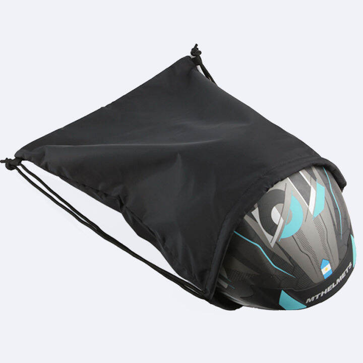 4 Pcs Helmet Bag Welding Motorcycle Hood Bag With Drawstring Locking Microfiber Large Lightweight For Ski Riding Racing Snowmobile Dirt Bicycle Bike Fire Helmet Storage Accessories (black) I.1477134866