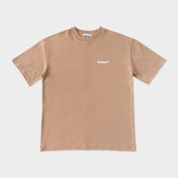 Selfness™ LOGO T-SHIRT LARGE FIT IN BEIGE