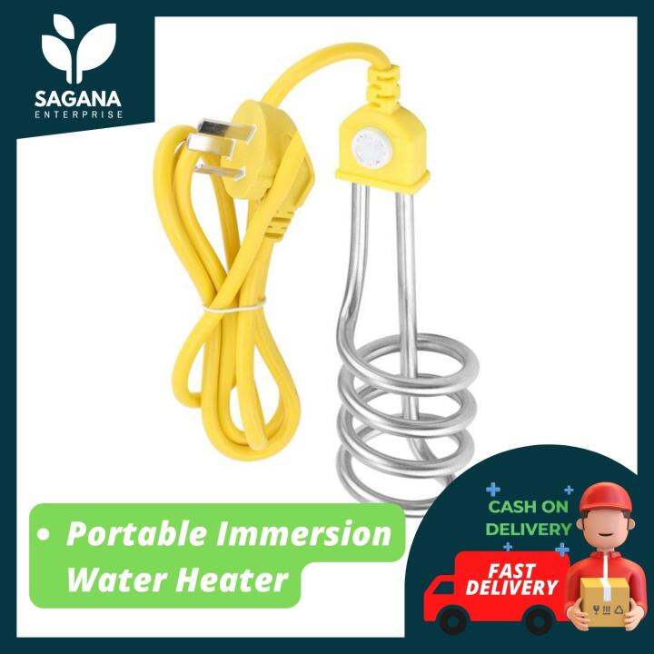 SAGANA ENTERPRISE Immersion Water Heater,Portable Electric Immersion