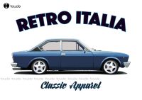 Summer Style T-Shirts Men Italian Classic Car Fans 124 Coupe T-Shirt. Retro Italia. Classic Car. 124C. Italy.Slim Fit T-Shirt XS-4XL-5XL-6XL