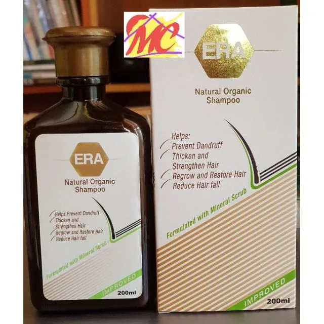 Factory direct sales ERA Natural Organic Shampoo 200ml (Improved