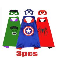 Superhero Capes for Kids Superhero Costumes Halloween Costume Cosplay 3-10 Year Old Boy Gifts Cartoon Dress up Costumes Party