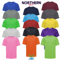 FBT เสื้อคอกลมสีล้วน รหัส 12009 ผ้าลื่น ระบายอากาศ น้ำหนักเบา ใส่สบาย Polyester 100%