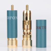 Ortofon Reference 8NX RCA Connectors ปลั๊ก RCA HIFI ชุบทองคุณภาพสูง Hi-end