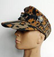 Cappello M43 Militare Wii Tedesco,Cappello Camo Berretto Da Campo E Spilla Tedesca Edelweiss In Cotone ขนาดเต็ม