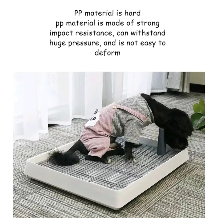 Training Pads Toilet for Puppies Square Pet Training Toilet with Tray