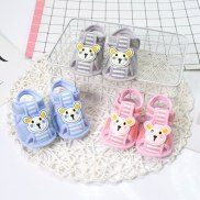0-18M Newborn Baby Sandals Clogs Canvas Shoes Summer Baby Shoes Cartoon