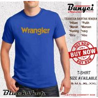 Bluekshoplg เสื้อยืด พิมพ์ลาย Wrangler Distro พรีเมี่ยม แฟชั่นสําหรับผู้ชาย