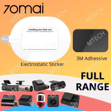 Dash Cam Smart 3M Film and Static Stickers For original 70mai Dash Cam Pro  plus