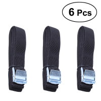 6Pcs Lashing Straps with Buckle Nylon Quick Release Lashing Straps for Cargo Tie Down Car Roof Rack Luggage Kayak Carrier