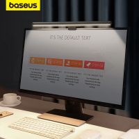 Baseus โคมไฟ USB แล็ปท็อปสวิตช์ไฟแบบสัมผัสโคมไปตั้งโต๊ะโคมไฟคอมพิวเตอร์ใหม่แขวนโคมไฟแสงตั้งโต๊ะจอภาพไฟอ่านหนังสือไฟสำหรับอ่านหนังสือ