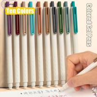 CROSSALISON หมึกสีหมึก ปากกาเจลสี 0.5มม. เครื่องมือสำหรับเขียน ปากกาที่เป็นกลาง คุณภาพสูงมาก การอบแห้งอย่างรวดเร็ว ปากกามาร์กเกอร์ โรงเรียนในโรงเรียน