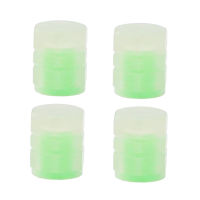 【cw】4pc Universal Luminous Tire Valve Cap Car Wheel Hub Glowing Dustproof Decorative Tyre Rim Stem Covers Applicable Motorcycle Bike