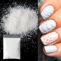 Shining Sugar Nail Glitter Powder Candy Coat Effect White Black Transparent Pigment Dust Nails Art Decorations DIY คริสต์มาส-Souyine