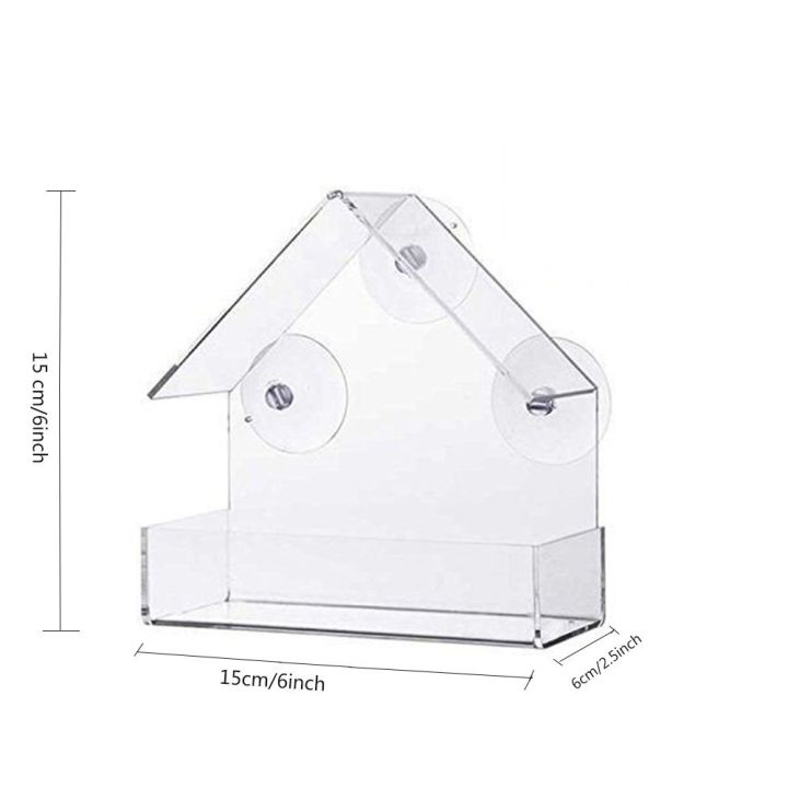 new-in-bird-feeder-house-shape-weather-proof-transparent-suction-cup-outdoor-birdfeeders-hanging-birdhouse-for-garden