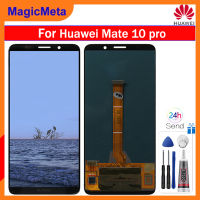 MagicMeta LCD จอ TFT สำหรับ Huawei Mate 10 Pro จอแสดงผล LCD แบบสัมผัสหน้าจอ Digitizer แทนการประกอบสำหรับ Huawei Mate 10 Pro BLA-L29, BLA-L09, BLA-AL00, BLA-หน้าจอแสดงหน้าจอ LCD A09