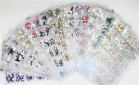 2021 New Mix sizes SS4 SS6 SS12 SS16 SS20 Colorful 1440pcs 3D Non HotFix Nail Art Flatback Rhinestones for Clothes Decorations