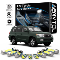 Aenvtol สำหรับ Toyota Land Cruiser 80 100 200 Prado 120 150 CHR RAV4 Highlander Fortuner Venza 4Runner รถ LED ไฟภายในชุด