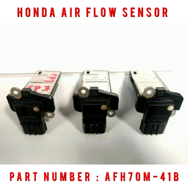 Honda Air Flow Sensor Denso 5 Pin Pn Afh70m 41b For Honda Civic Stream Odyssey Jazz Crv City 8350