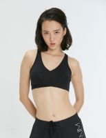 Jenim sports Double Black 2tone Bra สปอร์ตบราสองสี บราออกกำลังกาย มีฟองน้ำ ถอดออกได้