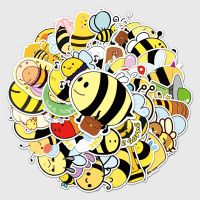 Bee Sticker Scrapbooking Decorative Stickers Laptop Refrigerator School Stationery