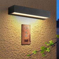 Modern LED Outdoor Wall Lamp 12W/18W/30W Gallery Light Waterproof IP65 Sconce Aluminum Home Lighting Aisle Corridor Wall Light