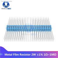 ✽๑ 100PCS Metal Film Resistor 1R-1M Ohm Resistance 1K 2.2K 4.7K 5.1K 6.8K 10K 15K 22K 47K 100K 220K 1 1 -1 2W Diy Electronic