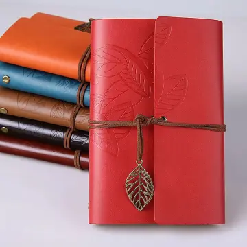 Vintage Thick Blank Paper Notebook Notepad Leather Journal Diary Sketchbook