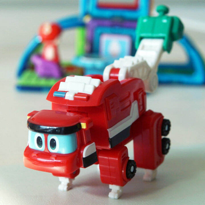 gogo-dino-anky-ankylo-transformer-robot-play-set-red-fire-truck-car-vehicle-mode-mini-action-figure-gogodino-toy