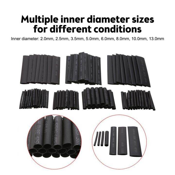 150pcs-1-1-polyolefin-heat-shrink-tubing-kit-with-glue-dual-wall-tubing-diameter-2-2-5-3-5-5-0-6-0-8-0-10-0-13-0mm-adhesive-line-cable-management