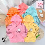 Minky Mom Áo Khoác Chống Nắng Trẻ Em Bé Trai Bé Gái 1 Đến 5 Tuổi Áo Khoác