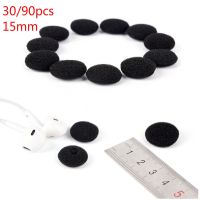 【cw】 30/90pcs Soft Foam Earbud Headphone Earpads Sponge Covers Headset Earphone MP3 MP4 Ear 1