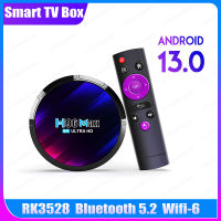 RK3528 Smart Android 13 Rockchip 3528 Quad Core รองรับการถอดรหัสวิดีโอ8K Wifi6 BT5.0 Media Player Set Top