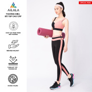 Bộ quần áo thể thao nữ AiLALA LUX31, Đồ tập Yoga Gym Pilates, chất vải Hi