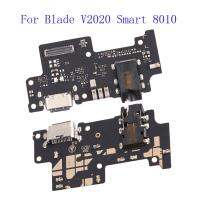 1Pcs แท่นชาร์จแจ็คพอร์ตปลั๊กไมโครโฟนไมโครโฟนชาร์จ USB Flex Cable Connector Board สําหรับ ZTE Blade 20 Smart V 2050 V2020 8010