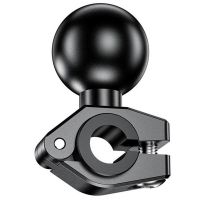 1 inch Ball Head Mount Adapter Motorcycle Bicycle Handle Bar Clip Clamp Rearview Mirror Bracket Holder Mounts Accessories